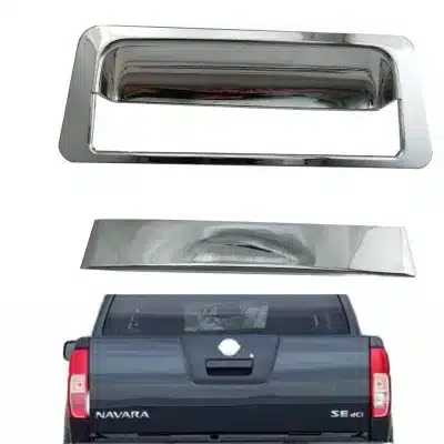 Chrome Exterior Rear Door Handle Bowl Cover Trim for Nissan Navara D40 Frontier 2007-2013 Chrome Exterior Rear Door Handle Bowl Cover Trim for Nissan Navara D40 Frontier 2007-2013