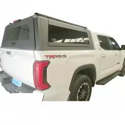 Heavy-Duty Manganese Steel Split Design Truck Bed Canopy with Triple Opening and Sliding Windows for Toyota Tundra 2022-2023 Heavy-Duty Manganese Steel Split Design Truck Bed Canopy with Triple Opening and Sliding Windows for Toyota Tundra 2022-2023