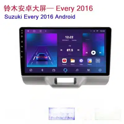 9 Inch Android Car Stereo GPS Navigation for Suzuki Every with Bluetooth and Rear View Camera Support 9 Inch Android Car Stereo GPS Navigation for Suzuki Every with Bluetooth and Rear View Camera Support