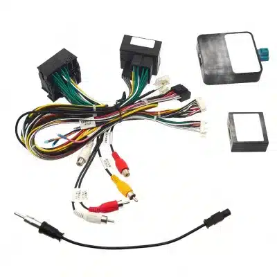 Android Screen Navigation Power Cable Wiring Harness with CANBUS Decoder for BMW 1/3/5 Series X1 X3 X5 Android Screen Navigation Power Cable Wiring Harness with CANBUS Decoder for BMW 1/3/5 Series X1 X3 X5