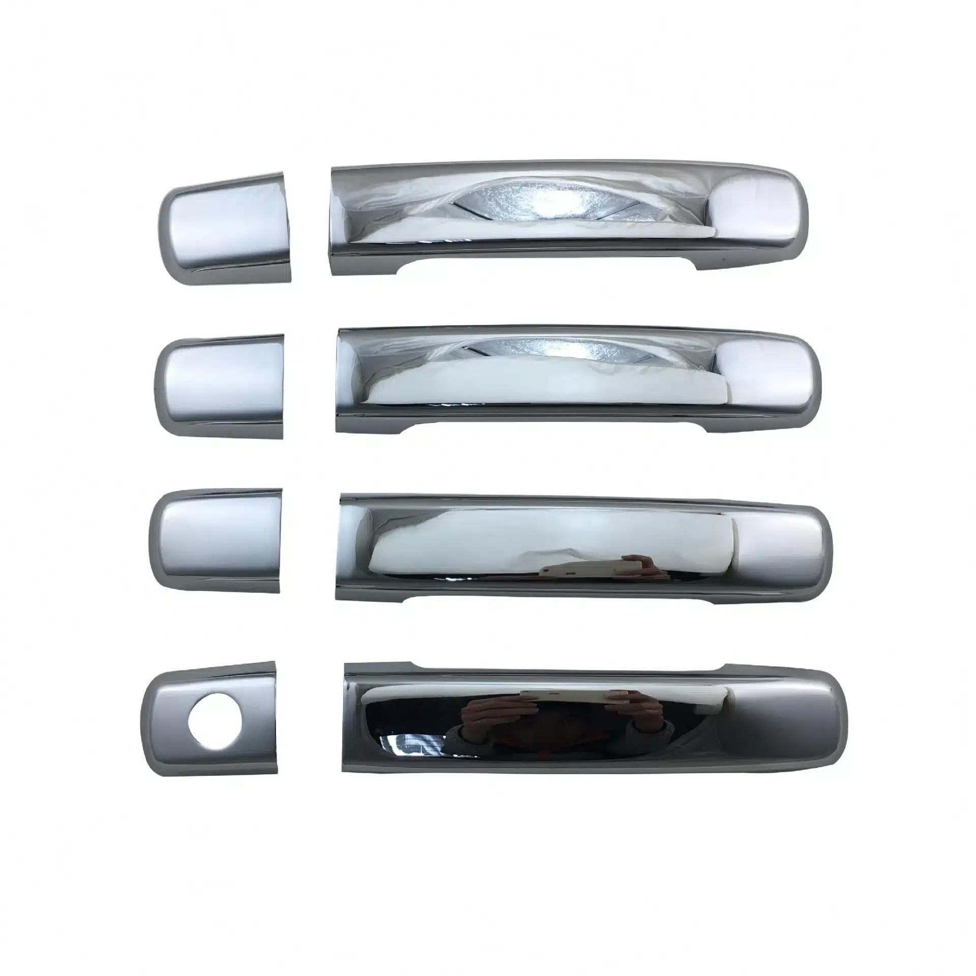 Exterior Door Handle Cover Trim for Nissan Qashqai, High-Quality ABS Chrome Plated Decorative Accessories