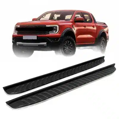 Fixed Running Boards Side Steps Aluminum Alloy Nerf Bars for Ford Ranger T9 2021-2025 Fixed Running Boards Side Steps Aluminum Alloy Nerf Bars for Ford Ranger T9 2021-2025