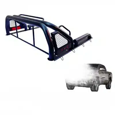 Heavy Duty Steel Roll Bar with Protective Mesh Cargo Carrier Bed Cage Compatible for Great Wall Poer King Kong Cannon Shanhai Cannon Pickup Trucks Heavy Duty Steel Roll Bar with Protective Mesh Cargo Carrier Bed Cage Compatible for Great Wall Poer King Kong Cannon Shanhai Cannon Pickup Trucks