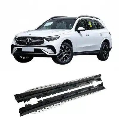 Aluminum Alloy Side Steps Running Board Replacement for Mercedes-Benz GLC-Class 2016-2024 Aluminum Alloy Side Steps Running Board Replacement for Mercedes-Benz GLC-Class 2016-2024