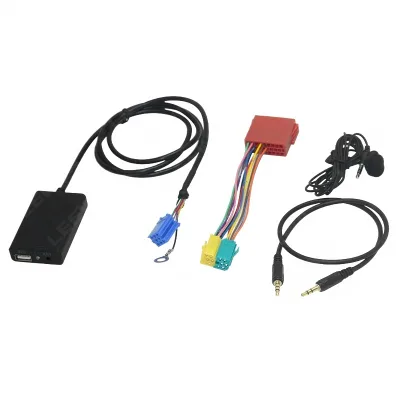 Bluetooth Music Digital CD Changer Interface with AUX USB Support and Microphone for VW Audi Skoda Seat