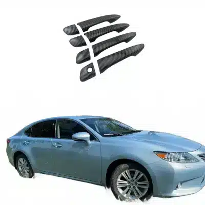 Carbon Fiber Style Exterior Door Handle Cover Trim for Lexus CT200h ES250 ES300h Carbon Fiber Style Exterior Door Handle Cover Trim for Lexus CT200h ES250 ES300h