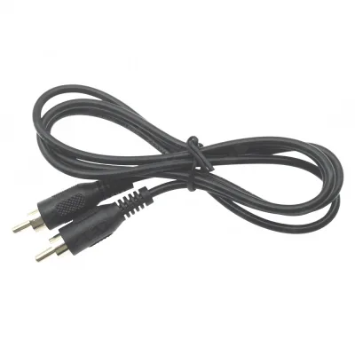 RCA Digital Coaxial Audio Video Cable, Male to Male Lotus Connector for Subwoofer and Stereo Systems RCA Digital Coaxial Audio Video Cable, Male to Male Lotus Connector for Subwoofer and Stereo Systems