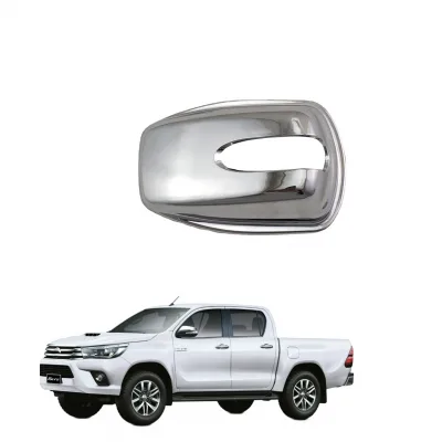 Chrome Plated ABS Antenna Cover Base Trim for Toyota Hilux Revo 2016 Exterior Decorative Accessory Chrome Plated ABS Antenna Cover Base Trim for Toyota Hilux Revo 2016 Exterior Decorative Accessory