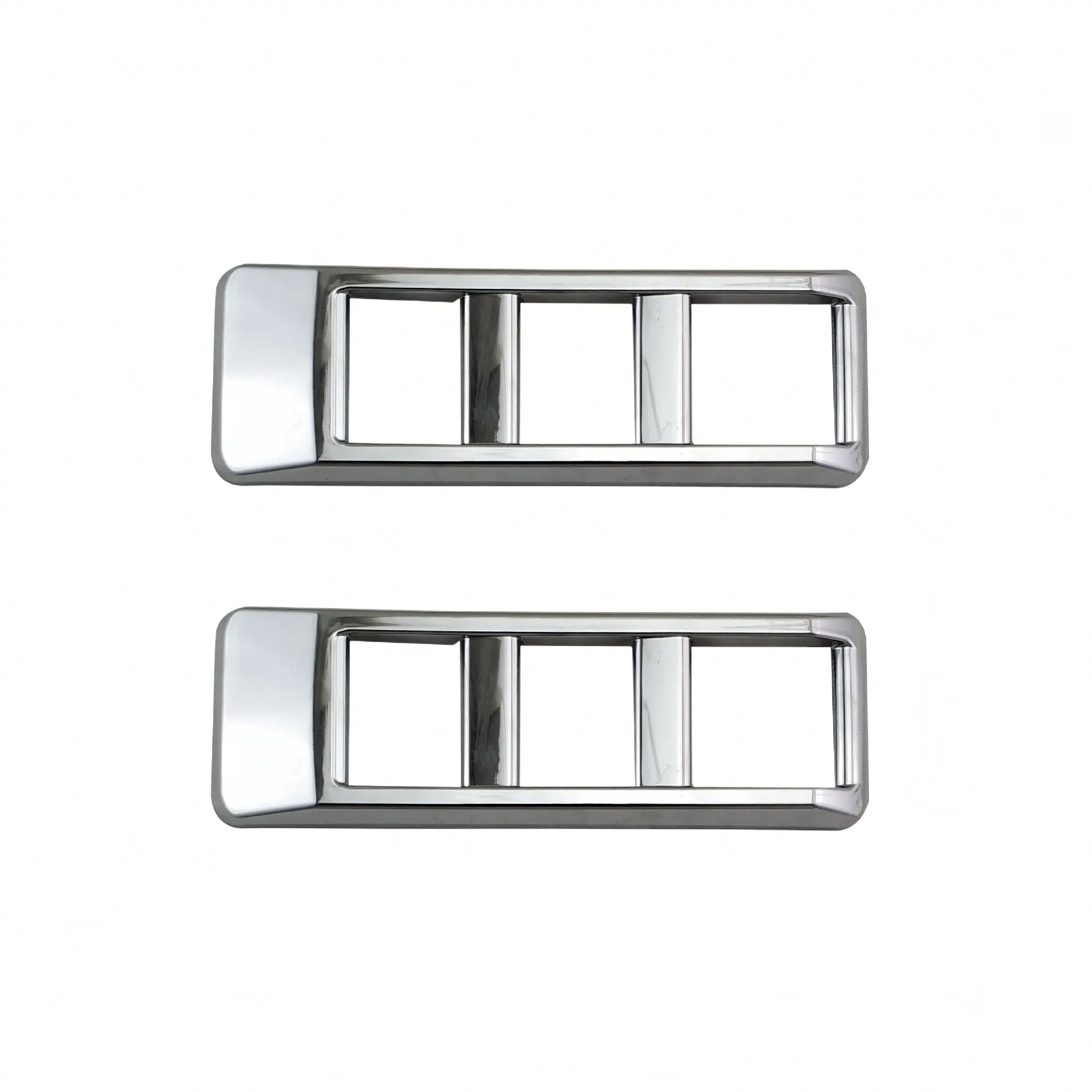Side Air Vent Cover Trim for Toyota FJ70 SUV, Chrome ABS Exterior Decoration Accents