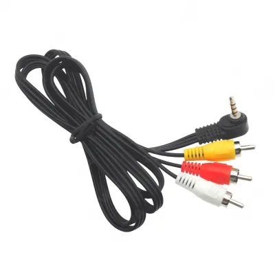 3.5mm TRRS to 3RCA Male AV Cable, 1.2M Universal Composite Video Audio Adapter Cord for Vehicle Infotainment Systems 3.5mm TRRS to 3RCA Male AV Cable, 1.2M Universal Composite Video Audio Adapter Cord for Vehicle Infotainment Systems
