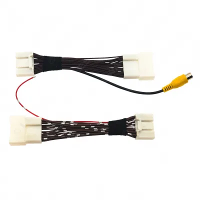 Original Car Reverse Camera Adapter Cable Wire Harness Compatible with Toyota RAV4 Camry Highlander Corolla Prado Original Car Reverse Camera Adapter Cable Wire Harness Compatible with Toyota RAV4 Camry Highlander Corolla Prado