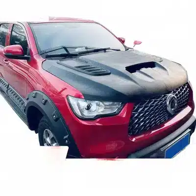 Engine Hood Guard Cover Replacement Trim Plate for GWM Great Wall Poer Cannon P-Series Pickup Truck Engine Hood Guard Cover Replacement Trim Plate for GWM Great Wall Poer Cannon P-Series Pickup Truck