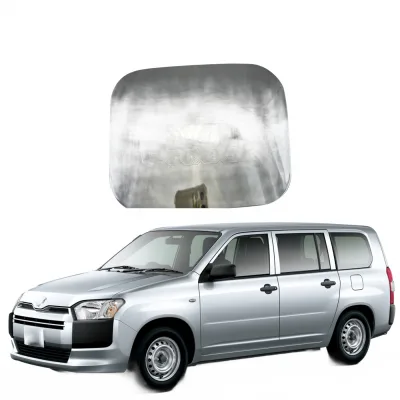 Fuel Tank Cap Cover Trim Chrome Plated ABS Exterior Decoration for Toyota Probox 2005-2019 Fuel Tank Cap Cover Trim Chrome Plated ABS Exterior Decoration for Toyota Probox 2005-2019