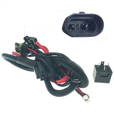 12V 35W HID LED Relay Wiring Harness for 9005 9006 Fog Light Enhancement 12V 35W HID LED Relay Wiring Harness for 9005 9006 Fog Light Enhancement