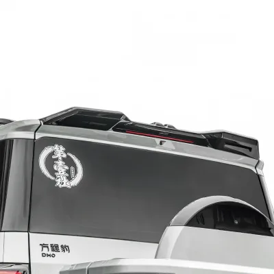 Rear Trunk Spoiler Roof Wing Spoiler for Fangchengbao Leopard 8 MC Sport Style Exterior Upgrade Rear Trunk Spoiler Roof Wing Spoiler for Fangchengbao Leopard 8 MC Sport Style Exterior Upgrade