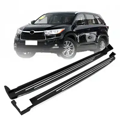 Aluminum Running Boards Side Steps Protective Nerf Bars Compatible with Toyota Highlander 2015-2021 Aluminum Running Boards Side Steps Protective Nerf Bars Compatible with Toyota Highlander 2015-2021