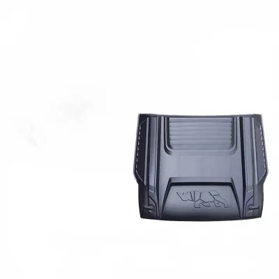 Matte Black Hood Vent Covers Decorative Air Intake Scoop Trims for Ford Ranger T9 2023 Matte Black Hood Vent Covers Decorative Air Intake Scoop Trims for Ford Ranger T9 2023