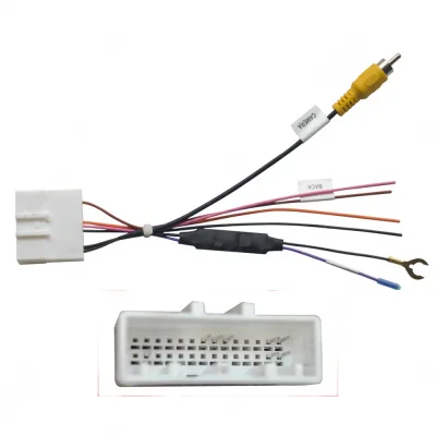 28-Pin Car Rear View Camera Retention Cable Harness Adapter for Toyota Highlander 28-Pin Car Rear View Camera Retention Cable Harness Adapter for Toyota Highlander