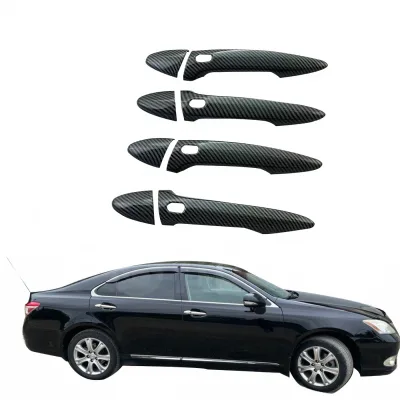 Carbon Fiber Texture Exterior Door Handle Covers Compatible with Lexus ES350 ES240 2006-2010 and IS200 2005-2013 Carbon Fiber Texture Exterior Door Handle Covers Compatible with Lexus ES350 ES240 2006-2010 and IS200 2005-2013