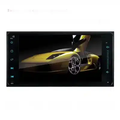 7 Inch Double Din Universal MP5 Player with Bluetooth Hands-Free GPS Navigation Mirror Link and USB Port for Toyota