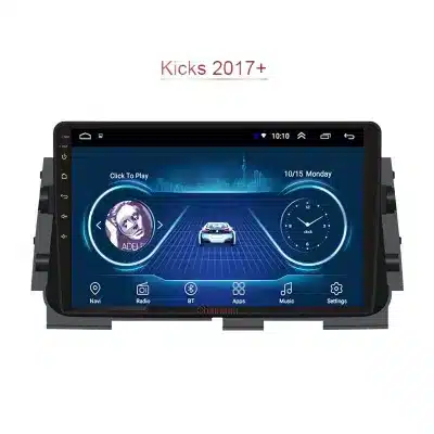 Android Car Stereo with Navigation and Backup Camera Kit for Nissan Kicks 2017-2020, Bluetooth Multimedia Player Android Car Stereo with Navigation and Backup Camera Kit for Nissan Kicks 2017-2020, Bluetooth Multimedia Player