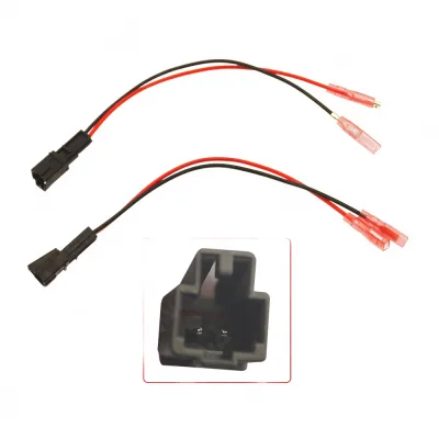 2-Pin Car Audio Wiring Harness Adapter Connector Cable Compatible with Audi Horn Systems 2-Pin Car Audio Wiring Harness Adapter Connector Cable Compatible with Audi Horn Systems