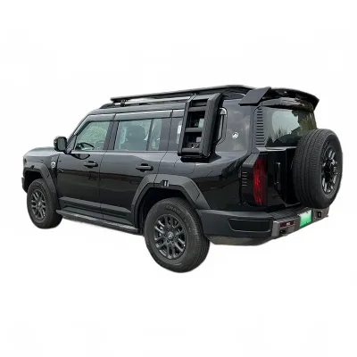 Foldable Aluminum Side Ladder with Locking Mechanism for Jetour G700 Exterior Access Foldable Aluminum Side Ladder with Locking Mechanism for Jetour G700 Exterior Access