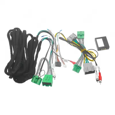 Android Stereo Power Wire Harness with CANBUS Decoder for Volvo S40 C30 C70 2006-2012 16P Head Unit Adapter Android Stereo Power Wire Harness with CANBUS Decoder for Volvo S40 C30 C70 2006-2012 16P Head Unit Adapter