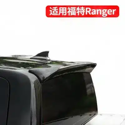 Rear Roof Spoiler Carbon Fiber Pattern Wing Aerodynamic Accessory for Ford Ranger