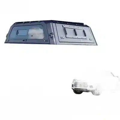 Heavy-Duty Metal Truck Bed Canopy with Triple Opening Doors and Sliding Side Windows for JMC Yuhu 3/5/7/9 Heavy-Duty Metal Truck Bed Canopy with Triple Opening Doors and Sliding Side Windows for JMC Yuhu 3/5/7/9