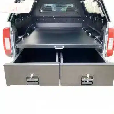 Retractable Truck Bed Slide-Out Tray Cargo Storage Box Shell for GWM Poer, Changan Hunter, and Ford Ranger Retractable Truck Bed Slide-Out Tray Cargo Storage Box Shell for GWM Poer, Changan Hunter, and Ford Ranger