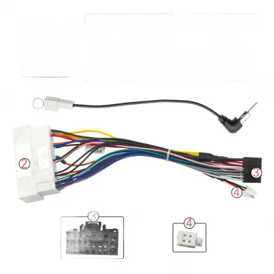 16-Pin Android Head Unit Power Harness Adapter Cable for Hyundai and Kia 2016-2022 Low Configuration Models 16-Pin Android Head Unit Power Harness Adapter Cable for Hyundai and Kia 2016-2022 Low Configuration Models