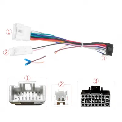 16 Pin Android Head Unit Stereo Power Harness Wiring Adapter for Mitsubishi V3 Lingsyue 2015-2018 16 Pin Android Head Unit Stereo Power Harness Wiring Adapter for Mitsubishi V3 Lingsyue 2015-2018