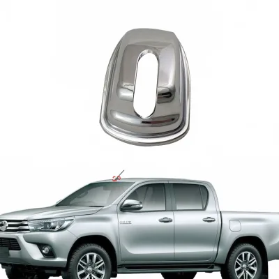 Chrome Plated ABS Antenna Cover Trim for Toyota Hilux Revo 2015-2020 Exterior Decoration Chrome Plated ABS Antenna Cover Trim for Toyota Hilux Revo 2015-2020 Exterior Decoration