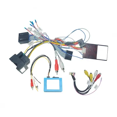 Android Stereo Power Harness with Fiber Optic Decoder and CAN-Bus Box for Volkswagen Touareg 2002-2010 Android Stereo Power Harness with Fiber Optic Decoder and CAN-Bus Box for Volkswagen Touareg 2002-2010