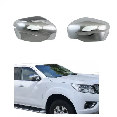 Chrome Side Rearview Mirror Covers for Nissan Navara NP300 Frontier 2014-2019 Chrome Side Rearview Mirror Covers for Nissan Navara NP300 Frontier 2014-2019