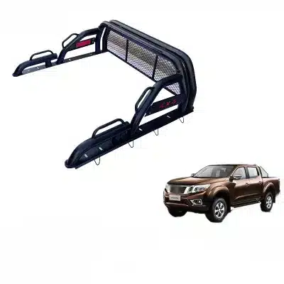 Heavy-Duty Steel Truck Bed Roll Bar with Protective Grille for Mitsubishi L200 Triton Pickup Heavy-Duty Steel Truck Bed Roll Bar with Protective Grille for Mitsubishi L200 Triton Pickup