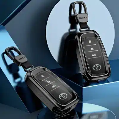 Remote Car Key Fob Cover Case Full Protector for Toyota Highlander RAV4 Crown CHR Wildlander Prado Camry Remote Car Key Fob Cover Case Full Protector for Toyota Highlander RAV4 Crown CHR Wildlander Prado Camry