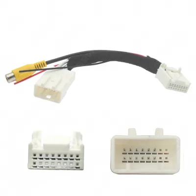 Rear View Camera Adapter Cable Connector for Toyota Backup Camera Video Input Harness Rear View Camera Adapter Cable Connector for Toyota Backup Camera Video Input Harness