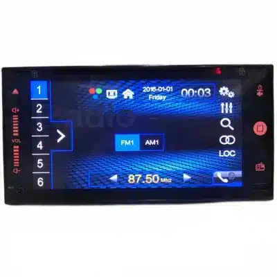 7 Inch Double Din Car Stereo DVD Navigation MP5 Player with Bluetooth and Radio Receiver for Toyota Systems 7 Inch Double Din Car Stereo DVD Navigation MP5 Player with Bluetooth and Radio Receiver for Toyota Systems