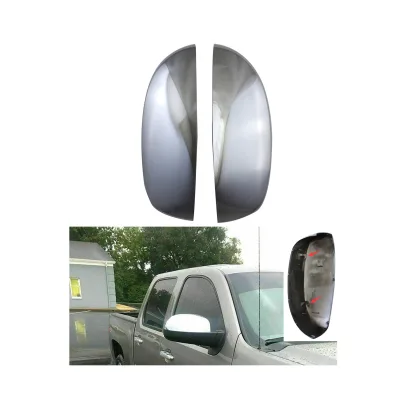 Side View Mirror Covers Trim Replacement with Snap-on Clips for 2007-2013 Yukon Silverado Sierra Suburban Side View Mirror Covers Trim Replacement with Snap-on Clips for 2007-2013 Yukon Silverado Sierra Suburban
