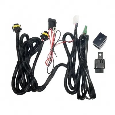 H11 Fog Light Switch Wiring Harness Kit with Indicator for Honda City 2014-2018 H11 Fog Light Switch Wiring Harness Kit with Indicator for Honda City 2014-2018