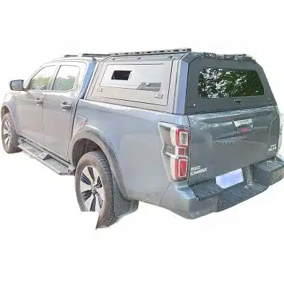 Heavy Duty Pickup Bed Canopy Triple Opening Hardtop with Sliding Window for Toyota Hilux Revo SR5 Heavy Duty Pickup Bed Canopy Triple Opening Hardtop with Sliding Window for Toyota Hilux Revo SR5
