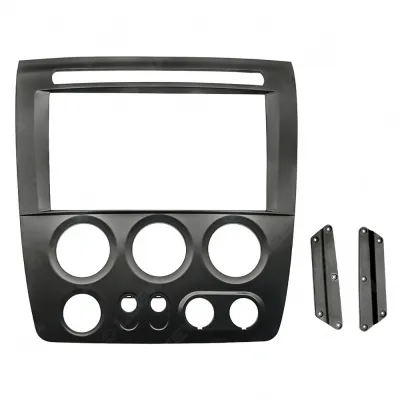9 Inch Double Din Car Stereo Radio Fascia Frame for Hummer H3 2005-2010 Android Head Unit Dash Installation Panel Kit 9 Inch Double Din Car Stereo Radio Fascia Frame for Hummer H3 2005-2010 Android Head Unit Dash Installation Panel Kit