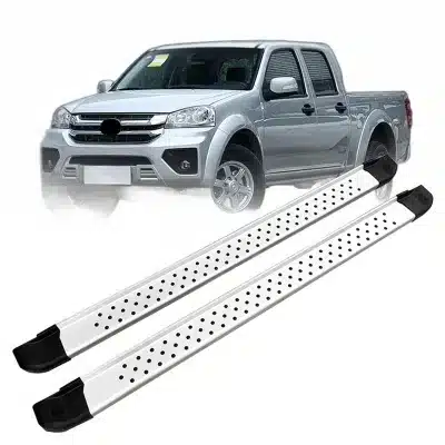 Aluminum Alloy Integrated Running Boards Side Steps with Anti-Slip Pattern for Pickup Trucks Aluminum Alloy Integrated Running Boards Side Steps with Anti-Slip Pattern for Pickup Trucks