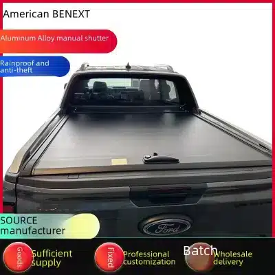 Manual Retractable Roll-Up Tonneau Cover for Ford Ranger Wildtrak Pickup Truck Bed Rear Trunk Protection Manual Retractable Roll-Up Tonneau Cover for Ford Ranger Wildtrak Pickup Truck Bed Rear Trunk Protection