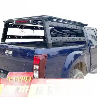 Heavy Duty Steel Bed Roll Bar Roll Cage Extension Rack for JMC Vigus 5 7 9 and Toyota Hilux Revo Heavy Duty Steel Bed Roll Bar Roll Cage Extension Rack for JMC Vigus 5 7 9 and Toyota Hilux Revo