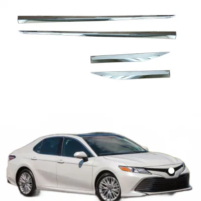 Chrome Door Side Molding Trim for Toyota Camry 2018-2023, ABS Protective Body Strip Chrome Door Side Molding Trim for Toyota Camry 2018-2023, ABS Protective Body Strip
