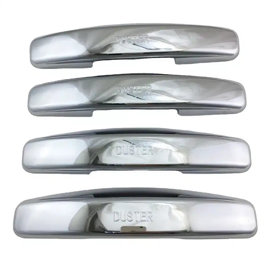 Chrome Plated ABS Exterior Door Handle Covers Trim Set for Renault Duster and Dacia Sandero