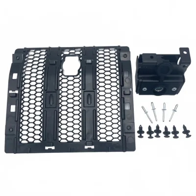 Hood Lock Latch Assembly with Replacement Center Grille Mesh for 2018-2023 Jeep Wrangler JL & Gladiator JT Hood Lock Latch Assembly with Replacement Center Grille Mesh for 2018-2023 Jeep Wrangler JL & Gladiator JT